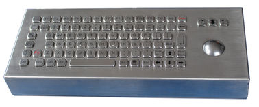 Metal industrial de plata de escritorio Keybaord de las llaves IP66 84 para al aire libre