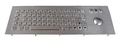 El soporte 69 del panel superior del USB cierra el teclado industrial de braille del punto con el Trackball del laser