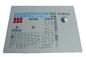Impermeable del teclado de membrana del Trackball y prueba industriales construidos sólidamente del rasguño